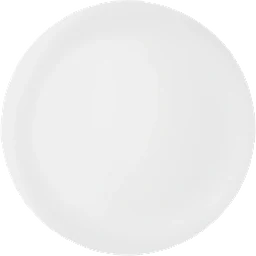 Plasttallrik Vit 25cm