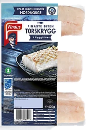 Torskryggfilé 3-pack