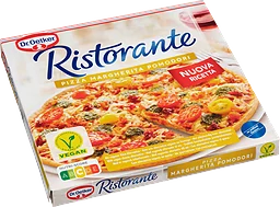 Pizza Ristorante Margherita Pomodori Vegan