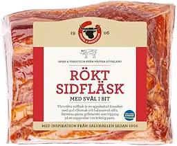 Rökt Sidfläsk med Svål