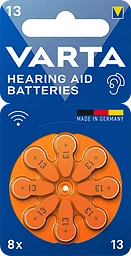 Batteri Hörapparat 13 8-pack