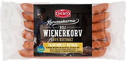 Wienerkorv 80% Kötthalt Korvmakarna