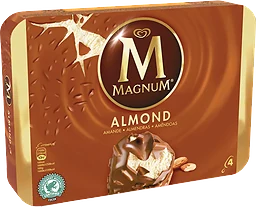 Glass Mandel 4-pack