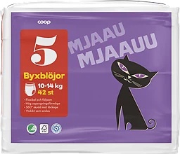 Byxblöjor 5 10-14 Kg