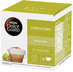 Kaffekapslar, , cappuccino, 16-p, Nescafe
