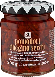 Pomodori Ciliegino Secchi Solt Körsbärstomat