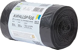 Avfallspåsar 30L 50-p