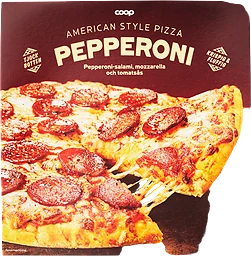 Pepperonipizza American style