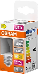 Led Klotlampa 470lm E27 40w Dimmable Warm White