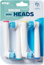 Eltandborsthuvud 4-pack