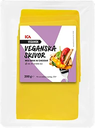 Ost Cheddar Skivor Vegansk