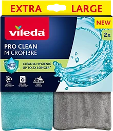 Mikrofiberduk Pro clean 2-pack