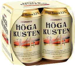 Öl Höga Kusten 3,5% 33cl 4-p