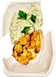 Potatissallad Med Kycklingfilé Mangochutney