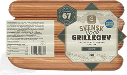 Grillkorv Tjock Skinnfri