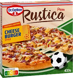 Pizza Rustica Cheeseburger style