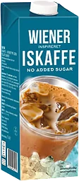 Iskaffe Wiener utan tillsatt socker