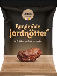 Jordnötter Kanderade