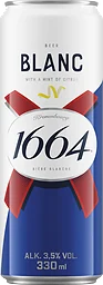 1664 Blanc 3,5% Öl, Burk