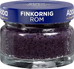 Finkornig Rom Svart