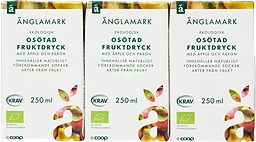 Osötad Fruktdryck Äpple & päron 3-pack Eko