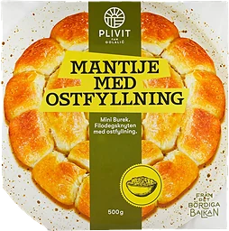 Mantije paj med spenat