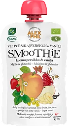 Smoothie Persika & vanilj 6 Mån Eko