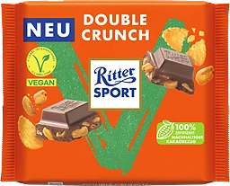 Choklad Vegan Double crunch