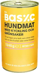 Hundmat Kyckling & grönsaker