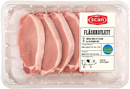Fläskkotlett Benfri