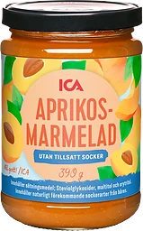 Aprikosmarmelad utan tillsatt socker
