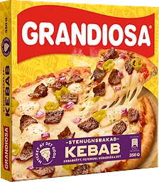 Kebab X-tra Allt Pizza Fryst