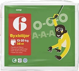 Byxblöjor 6 13-20 Kg