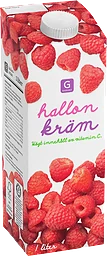 Hallonkräm