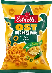 Jalapeno Mild Ostringar Extra Krispiga
