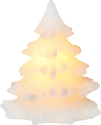 Vaxljus LED Gran 10cm
