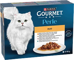 Kattmat Kyckling & oxkött 8-p Purina