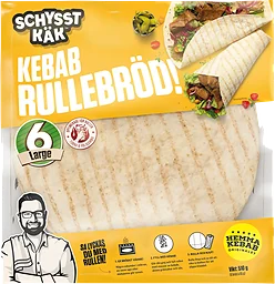 Kebabrullebröd 6-p