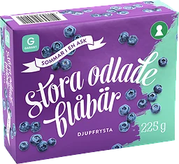 Stora Blåbär Odlade Frysta