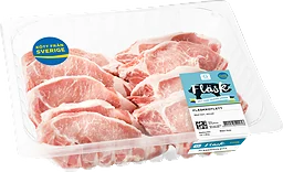 Fläskkotlett med Ben Skivad Sverige