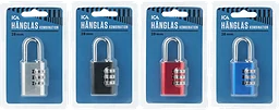 Hänglås kombintion 28mm