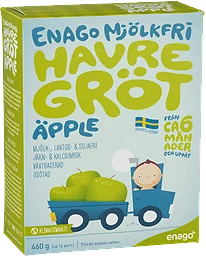 Havregröt Äpple Mjölkfri 6 Mån