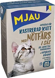 Nötfärs i Sås För Kastrerad Katt