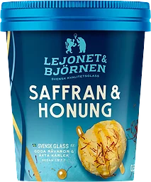 Glass Saffran & honung Lejonet & Björnen