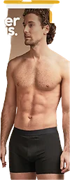 Herrboxer Svart