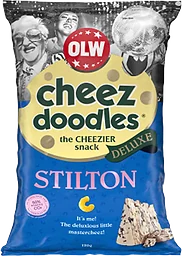 Ostbågar cheez doodles® Deluxe Stilton