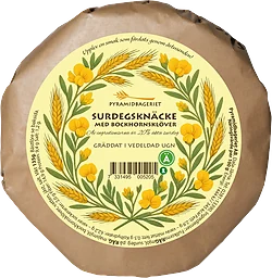 Surdegsknäcke med bockhornsklöver