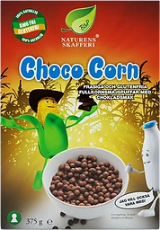 Choco corns Fullkornsmajspuffar med choklad Glutenfri