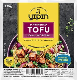Tofu Marinerad Sojasås & ingefära