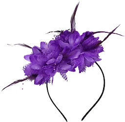 Diadem lila blomma